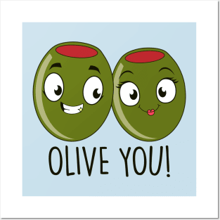 Olive You! Posters and Art